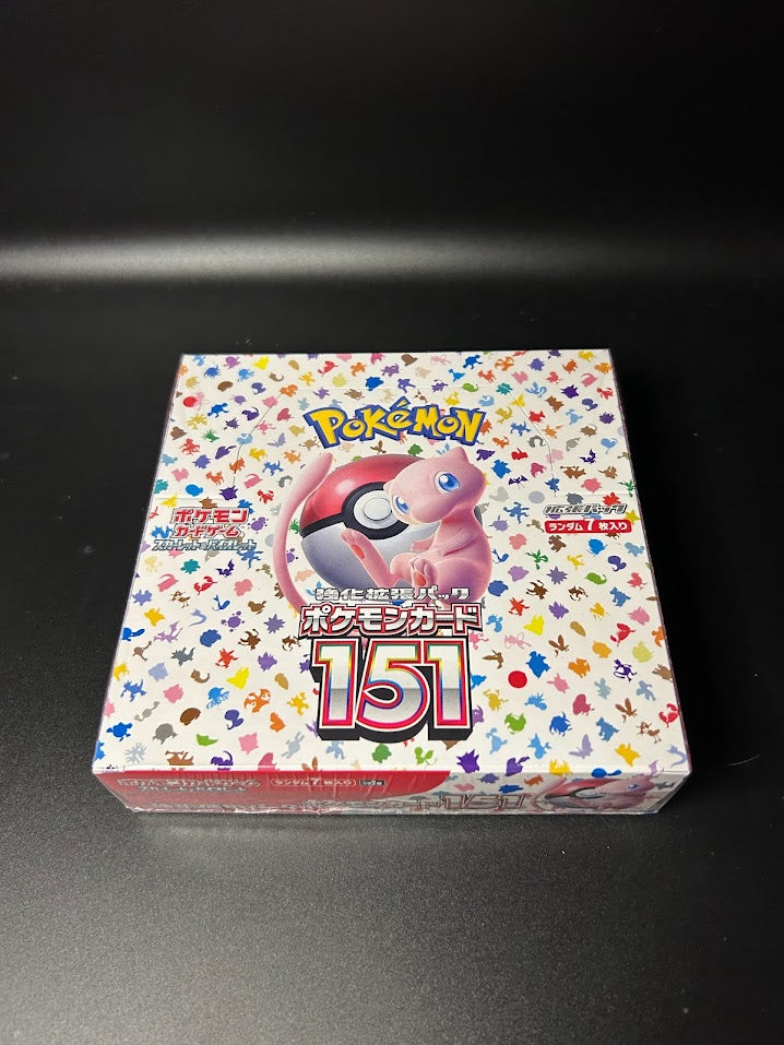 Korean Pokemon 151 Sv2a Booster Box