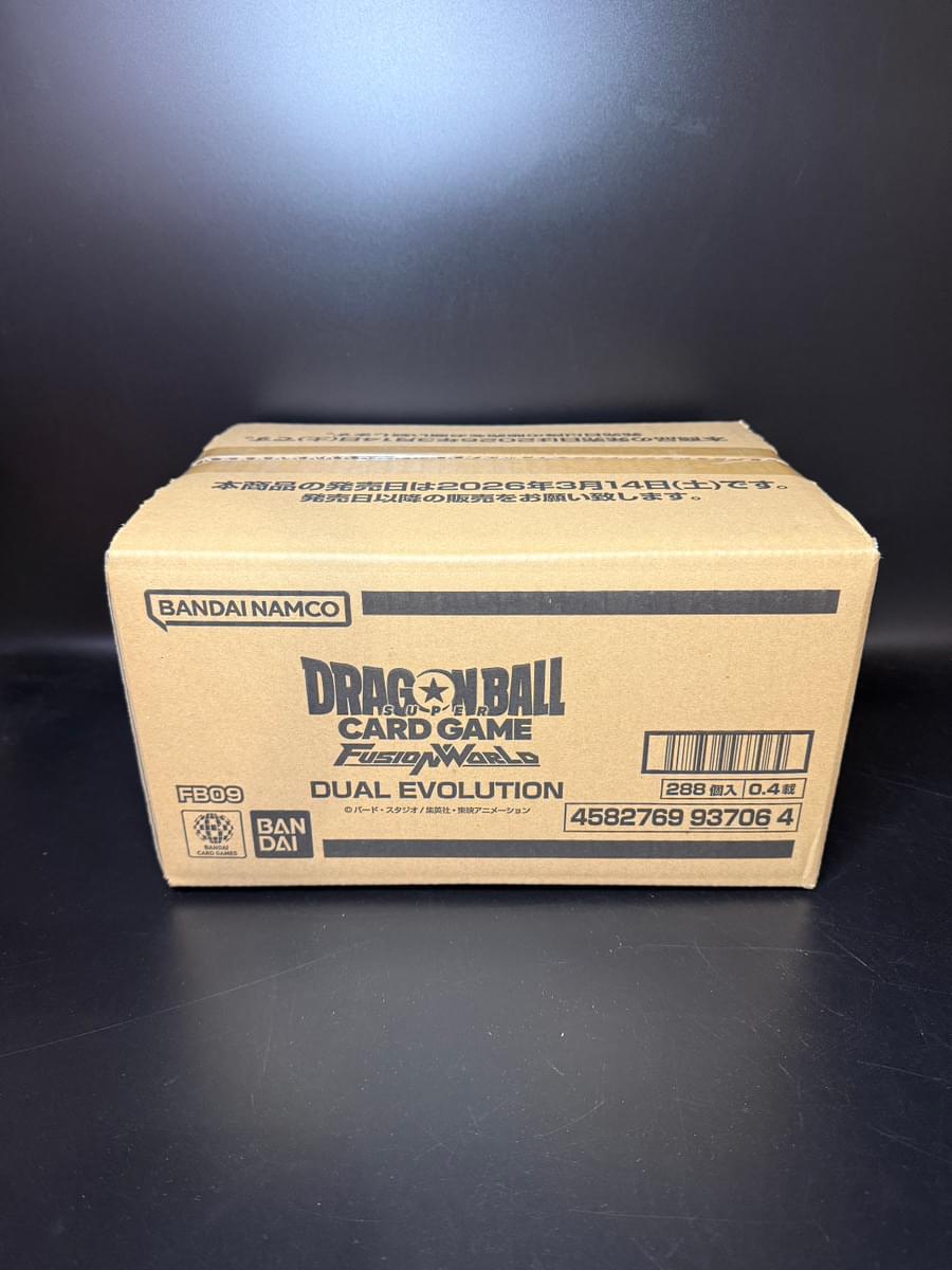 FB-09】DUAL EVOLUTION TCG BOX & CASE〔Factory Sealed〕