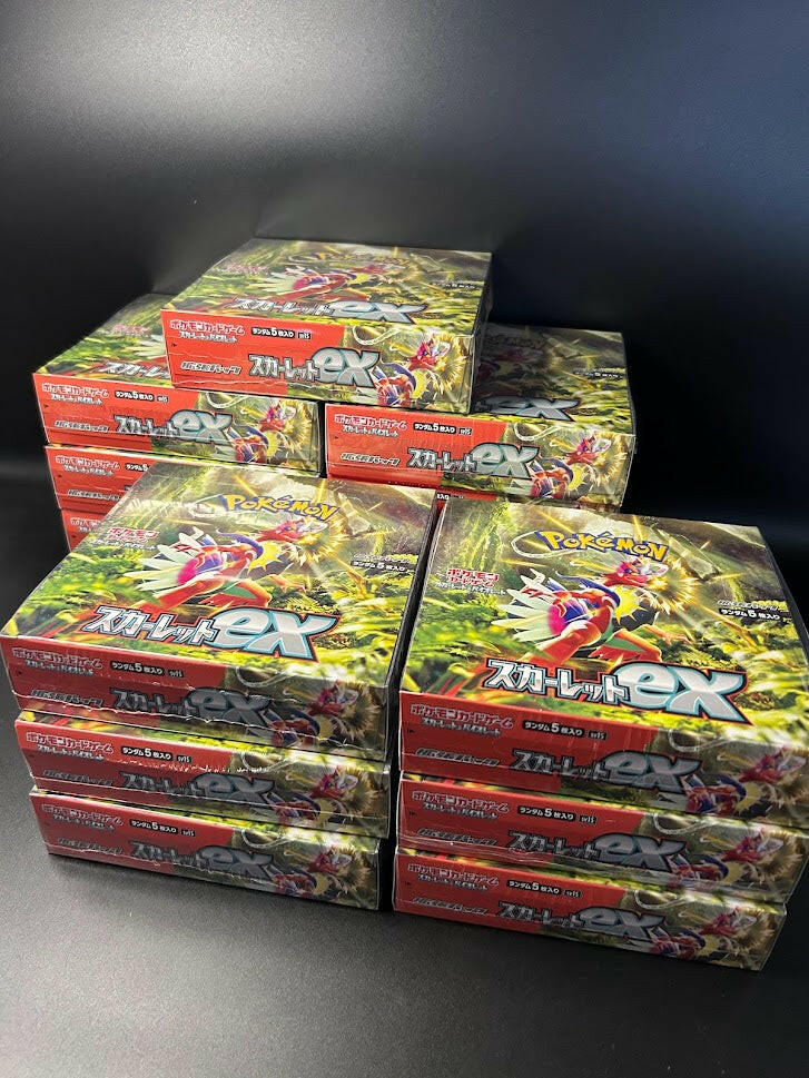japanese scarlet ex booster box scarlet ex japanese booster box SV1SScarlet ex Booster TCG BOX & CASEFactory Sealed