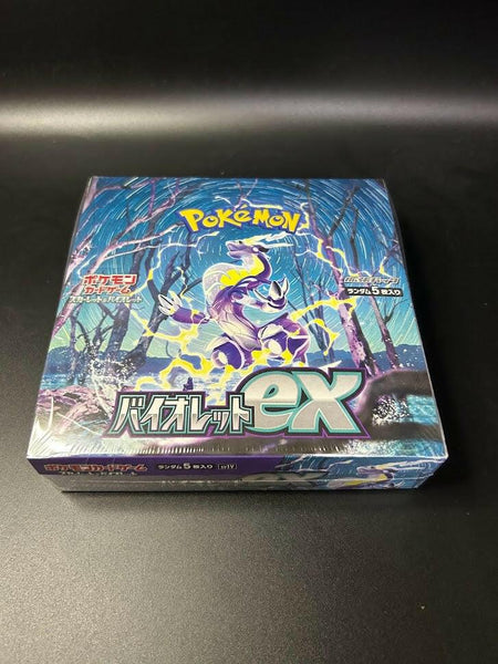 SV1V】Violet ex Booster TCG BOX & CASE〔Factory Sealed〕
