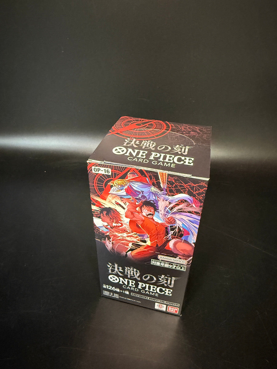 【OP-16】The Time Of Battle TCG BOX & CASE〔Factory Sealed〕