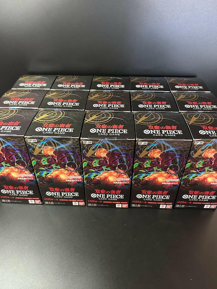OP-06Wings Of the Captain Booster TCG BOX & CASEFactory Sealed OP-06Wings Of the Captain Booster TCG BOX & CASEFactory Sealed