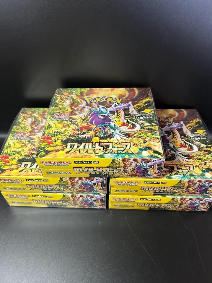 SV5K】Wild Force Booster TCG BOX & CASE〔Factory Sealed〕