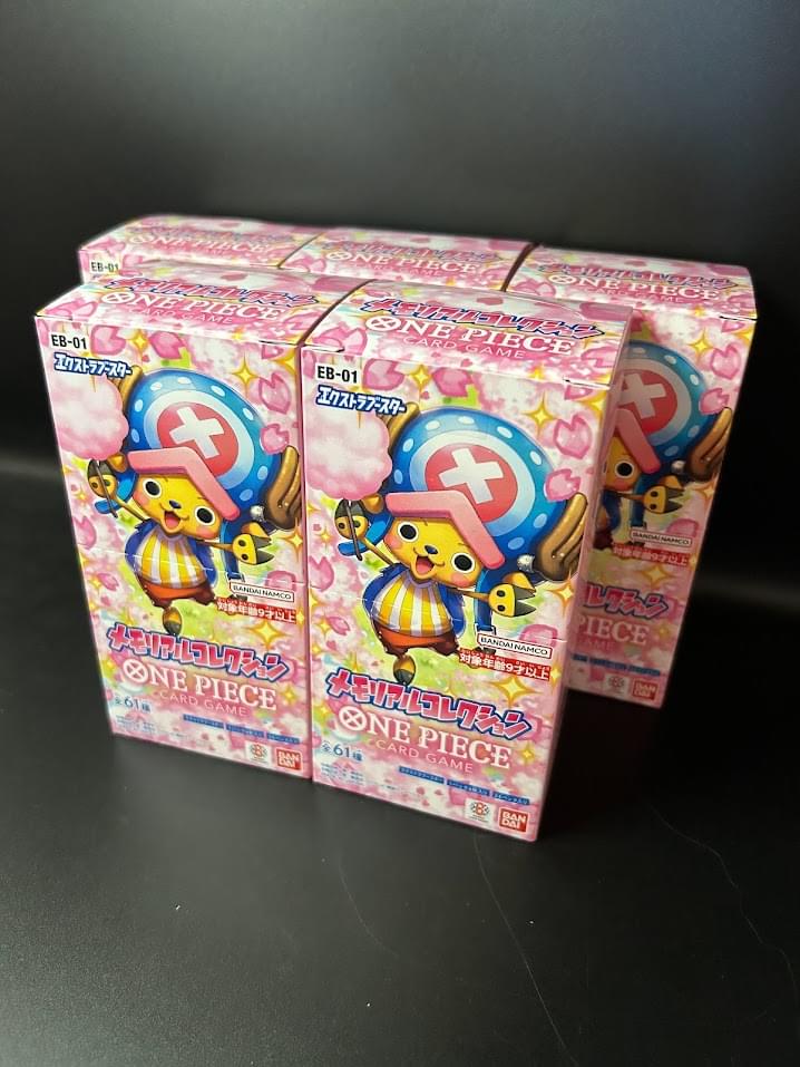 【EB-01】Memorial Collection Extra Booster TCG BOX & CASE〔Factory Sealed〕