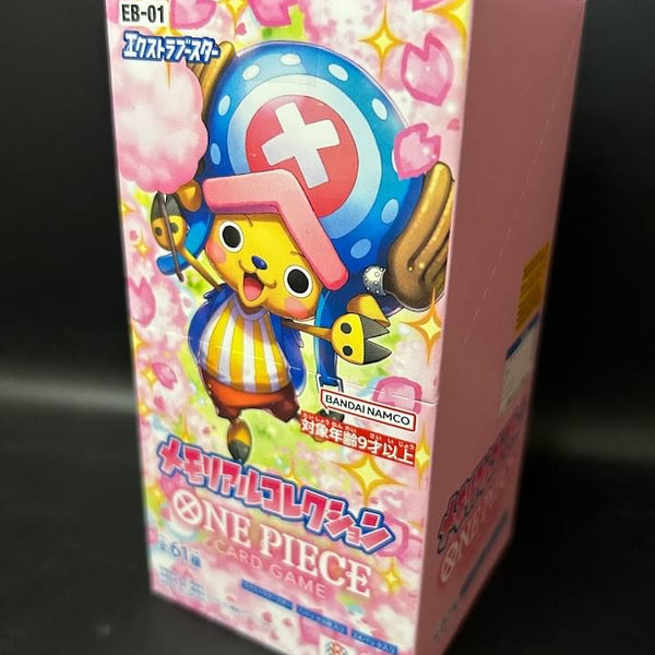 【EB-01】Memorial Collection Extra Booster TCG BOX & CASE〔Factory Sealed
