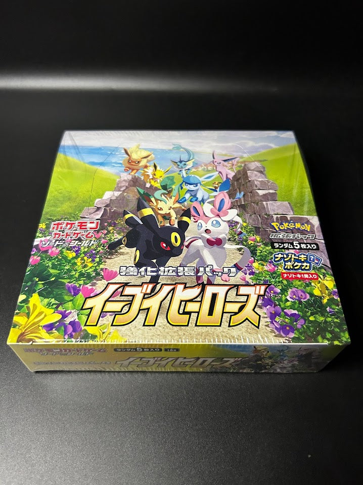 【S6a】Eevee Heroes Booster BOX〔Factory Sealed〕