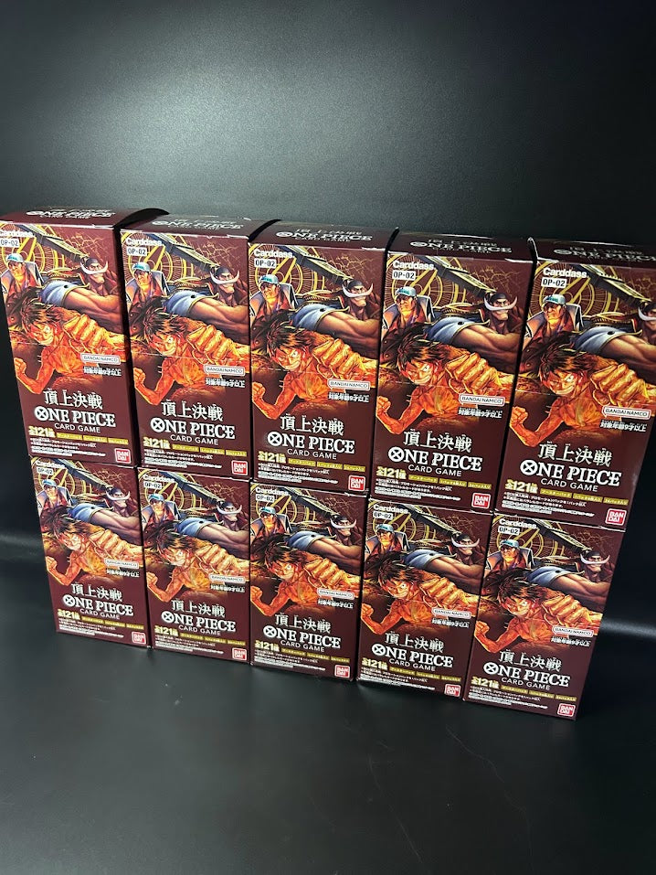 OP-02】Summit Battle Booster TCG BOX & CASE〔Factory Sealed〕