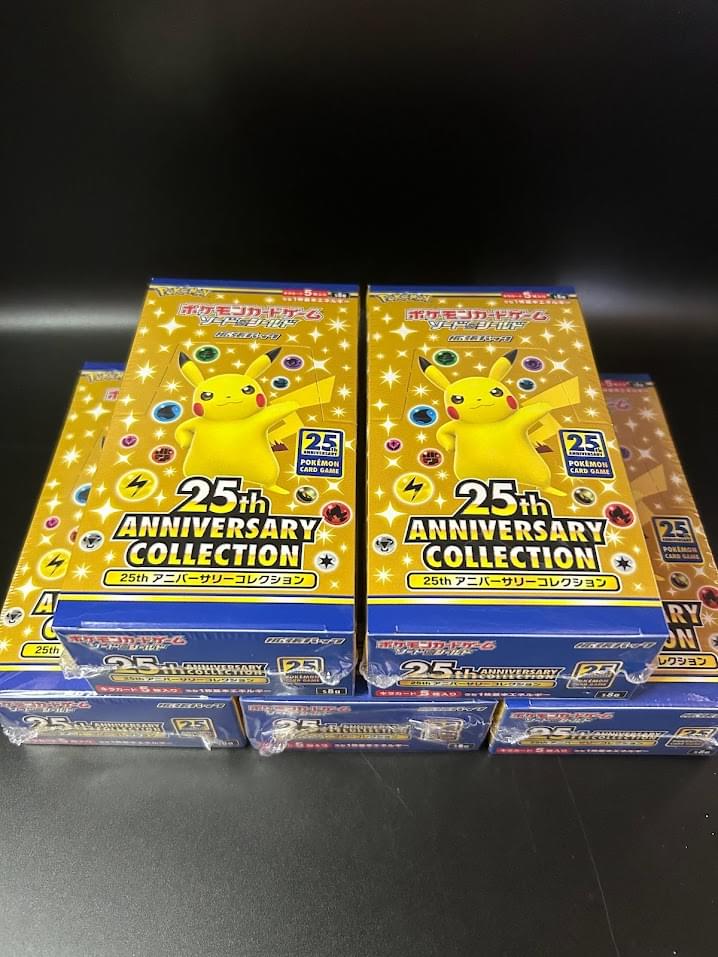 S8a】25th Anniversary Collection Booster TCG BOX〔Factory Sealed〕