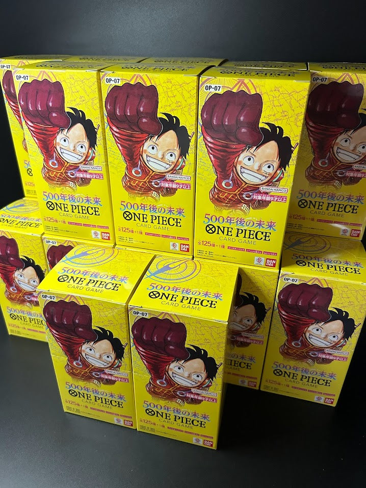 500 years booster box One Piece TCG OP07 OP-07 OP7 Booster Box 500 YEARS IN THE FUTURE - ENG ENGLISH