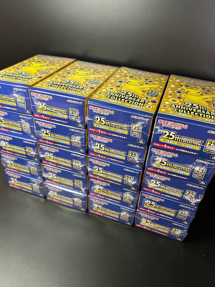 S8a】25th Anniversary Collection Booster TCG BOX〔Factory Sealed〕