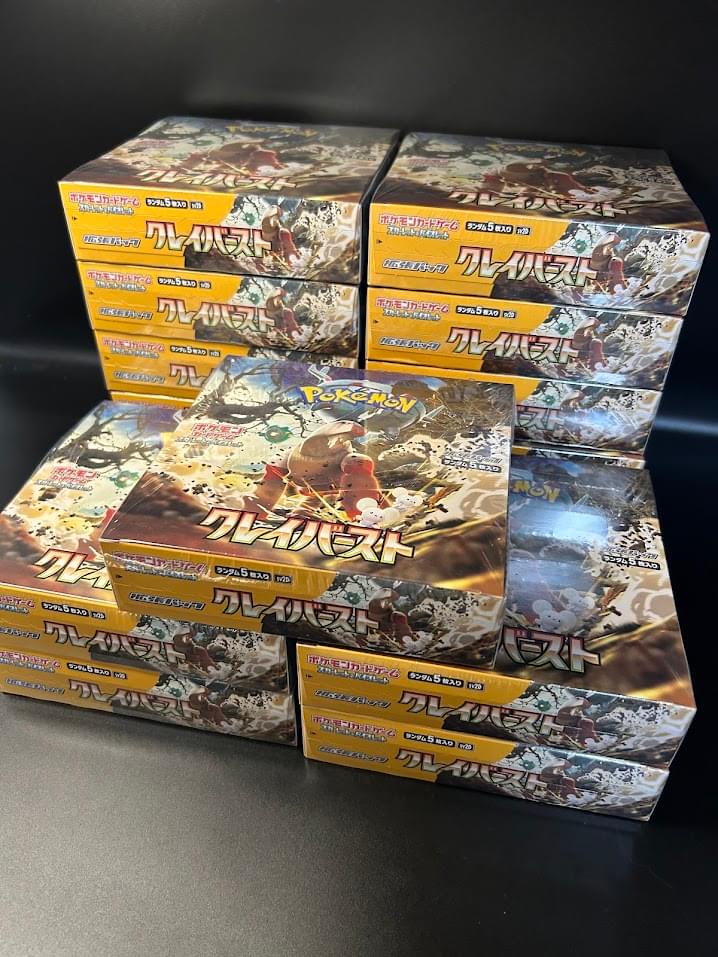 SV2D】Clay Burst Booster TCG BOX & CASE〔Factory sealed〕