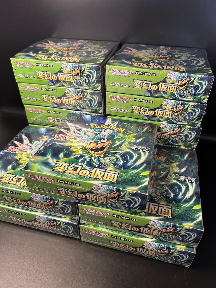 SV6】Mask of Change Booster TCG BOX & CASE〔Factory Sealed〕