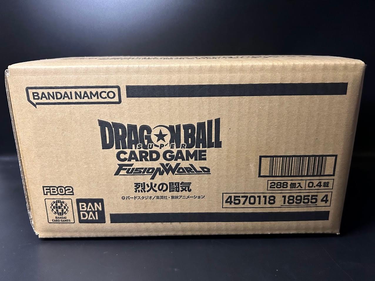 FB-02】Blazing Aura Booster TCG BOX & CASE〔Factory Sealed〕