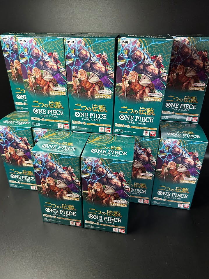 legends booster box OP-08│Two Legends Booster BOX & CASE〔Factory Sealed〕