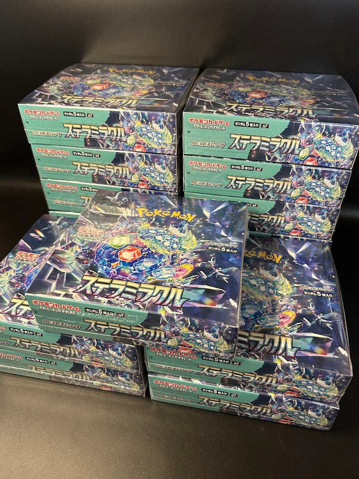 SV7Stellar Miracle Booster TCG BOX & CASEFactory Sealed SV7Stellar Miracle Booster TCG BOX & CASEFactory Sealed