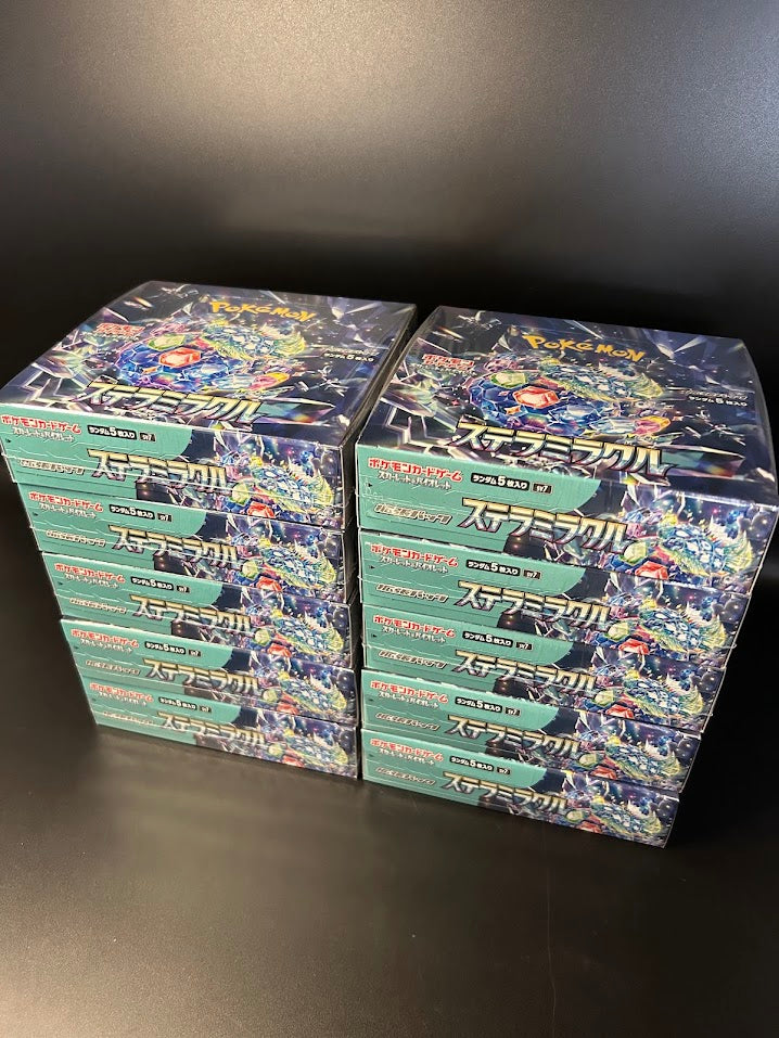 SV7Stellar Miracle Booster TCG BOX & CASEFactory Sealed Buy Online at Omotenashi TCG | Japanese TCG Store SV7Stellar Miracle Booster TCG BOX & CASEFactory Sealed Buy Online at Omotenashi TCG | Japanese TCG Store