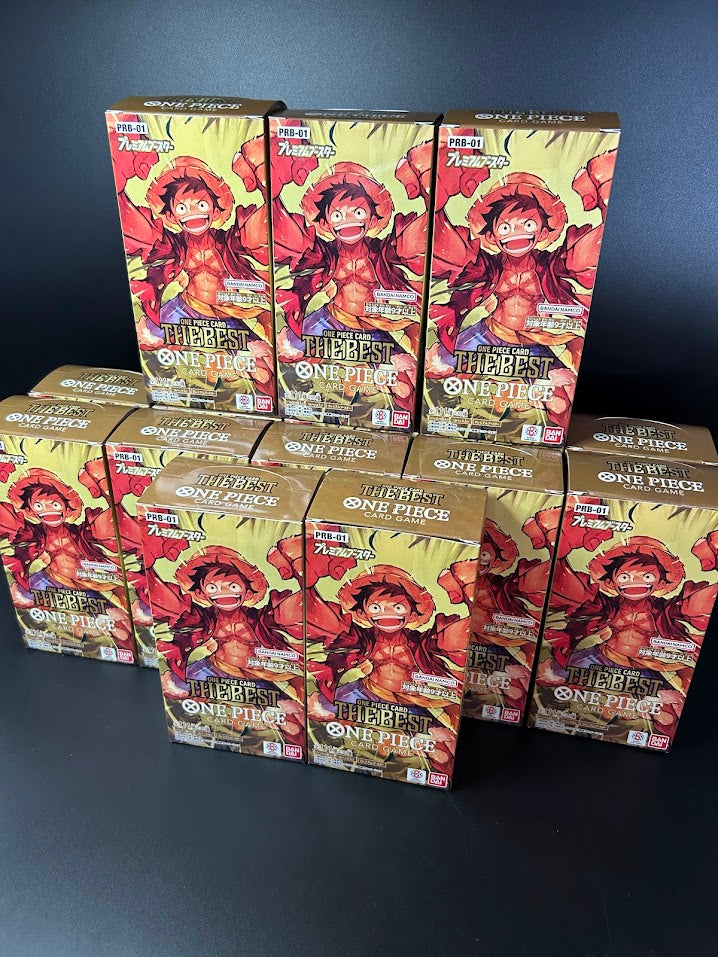 prb 01 premium booster box ONE PIECE Card Game Premium Booster Box PRB 01 with 10 Packs Bandai