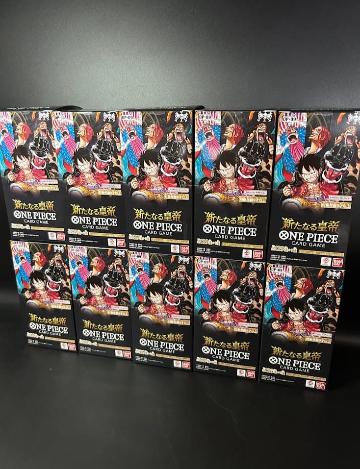 op-09 booster box One Piece Emperors In the New World New and Existing Cards Can Be Combined to Build Powerful Decks One Piece TCG OP-09 Booster
