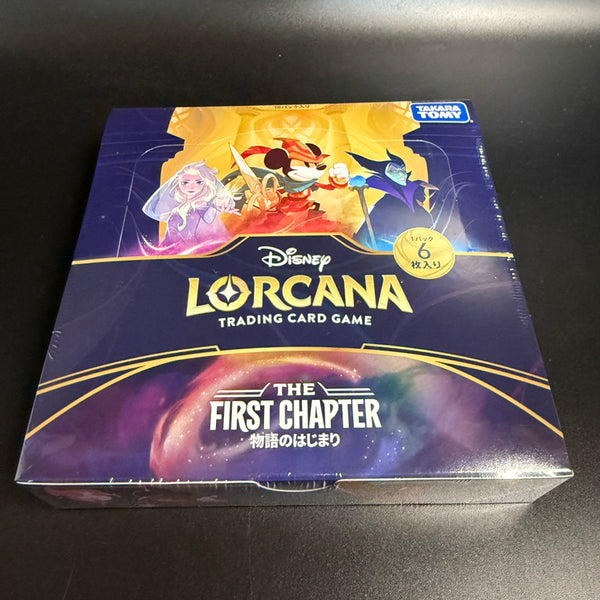 THE FIRST CHAPTER Booster TCG BOX & CASE〔Factory Sealed〕