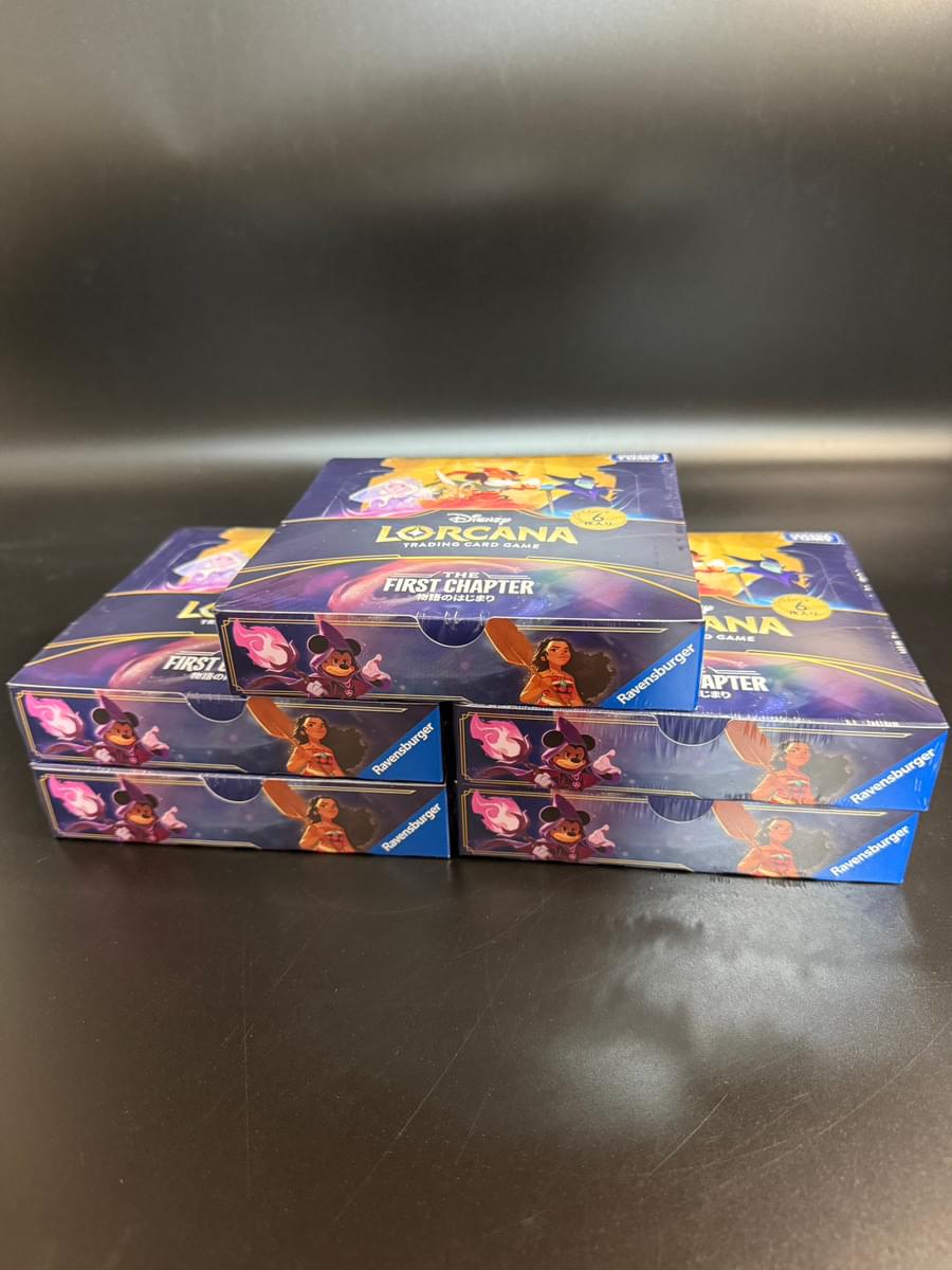 THE FIRST CHAPTER Booster TCG BOX & CASE〔Factory Sealed〕