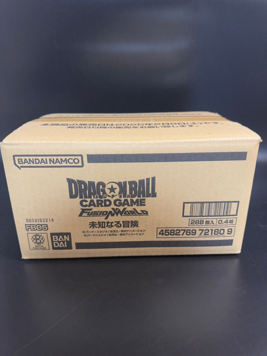 FB-05】New Adventure Booster TCG BOX & CASE〔Factory Sealed〕