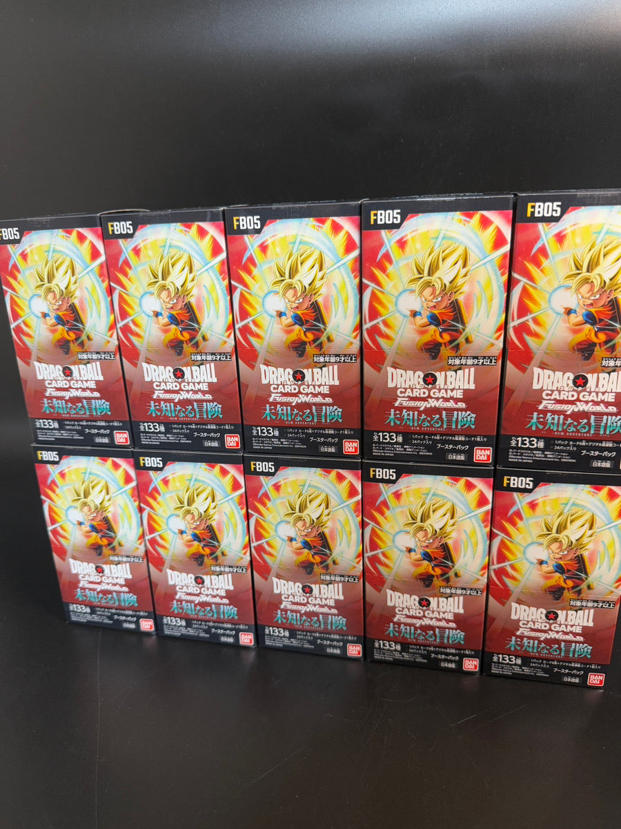FB-05】New Adventure Booster TCG BOX & CASE〔Factory Sealed〕