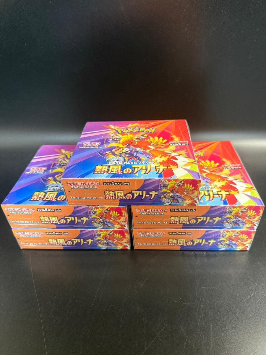 SV9a】Heat Wave Arena Booster TCG BOX & CASE〔Factory Sealed〕