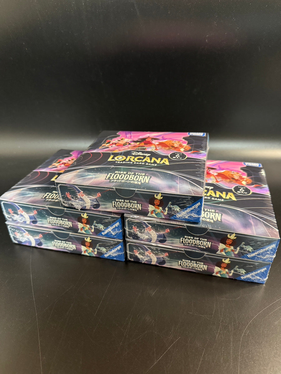 rise of floodborn booster box RISE OF THE FLOODBORN Booster TCG BOX & CASE〔Factory Sealed〕