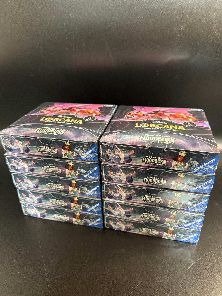 rise of floodborn booster box RISE OF THE FLOODBORN Booster TCG BOX & CASE〔Factory Sealed〕