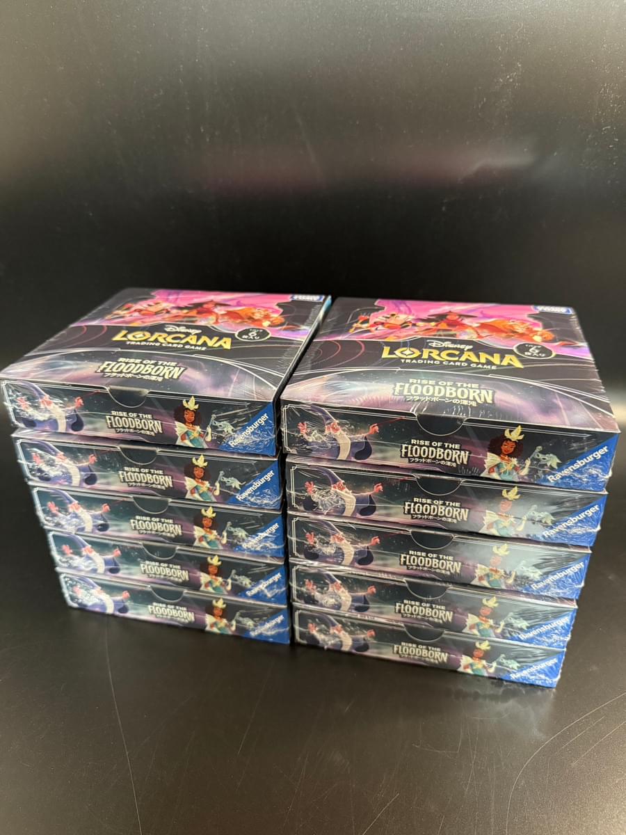 RISE OF THE FLOODBORN Booster TCG BOX & CASE〔Factory Sealed〕