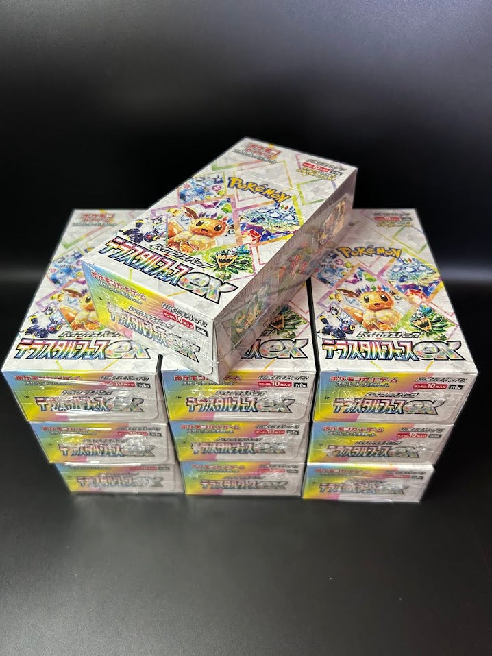 SV8a】Terastal Festival ex Booster TCG BOX & CASE〔Factory Sealed〕