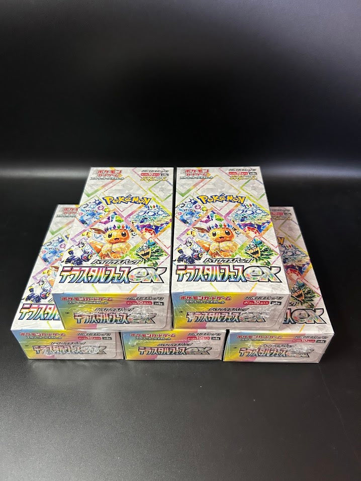 Pokmon TCG Booster Collectible Card Game Sealed Boxes Pokemon Card Terastal Festival Ex Booster Box (Sealed) Japanese Version Pokmon TCG Booster Collectible Card Game Sealed Boxes Pokemon Card Terastal Festival Ex Booster Box (Sealed) Japanese Version