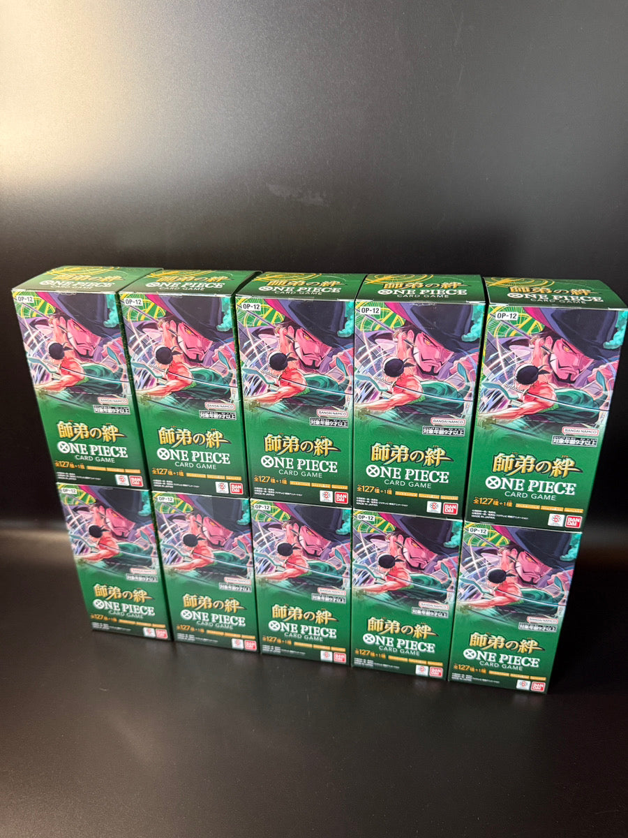 op-12 booster box OP-12】Legacy of the Master Booster TCG BOX & CASE〔Factory Sealed〕