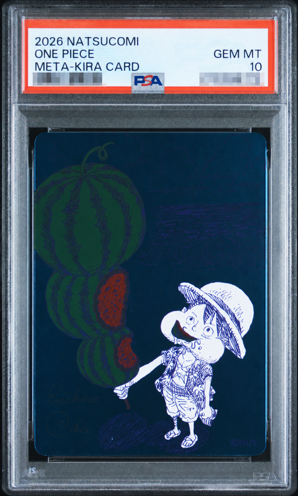 〔PSA10〕Monkey.D.Luffy Watermelon〈NatsuComi Summer Comics Fair 2026〉