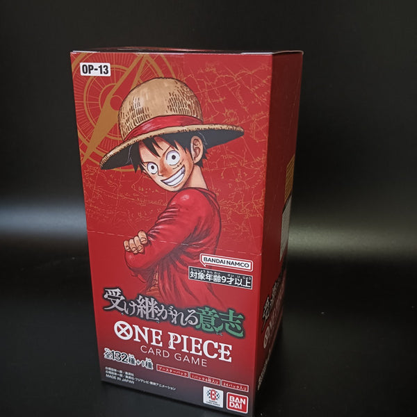 op 13 booster box case 【OP-13】Carrying On His Will Booster TCG BOX & CASE〔Factory Sealed〕