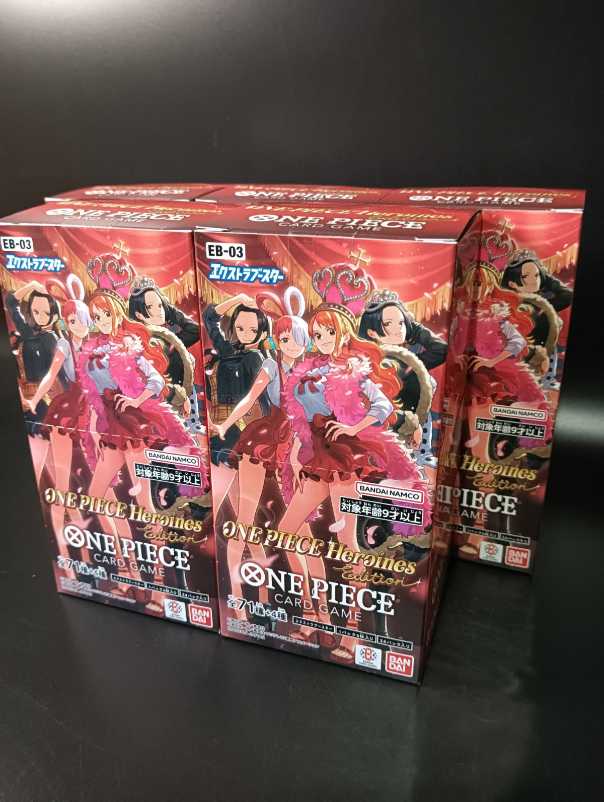 未開封品　【EB-03】 Heroines Special Set EB-03】 Extra Booster Heroines Edition TCG BOX & CASE〔Factory