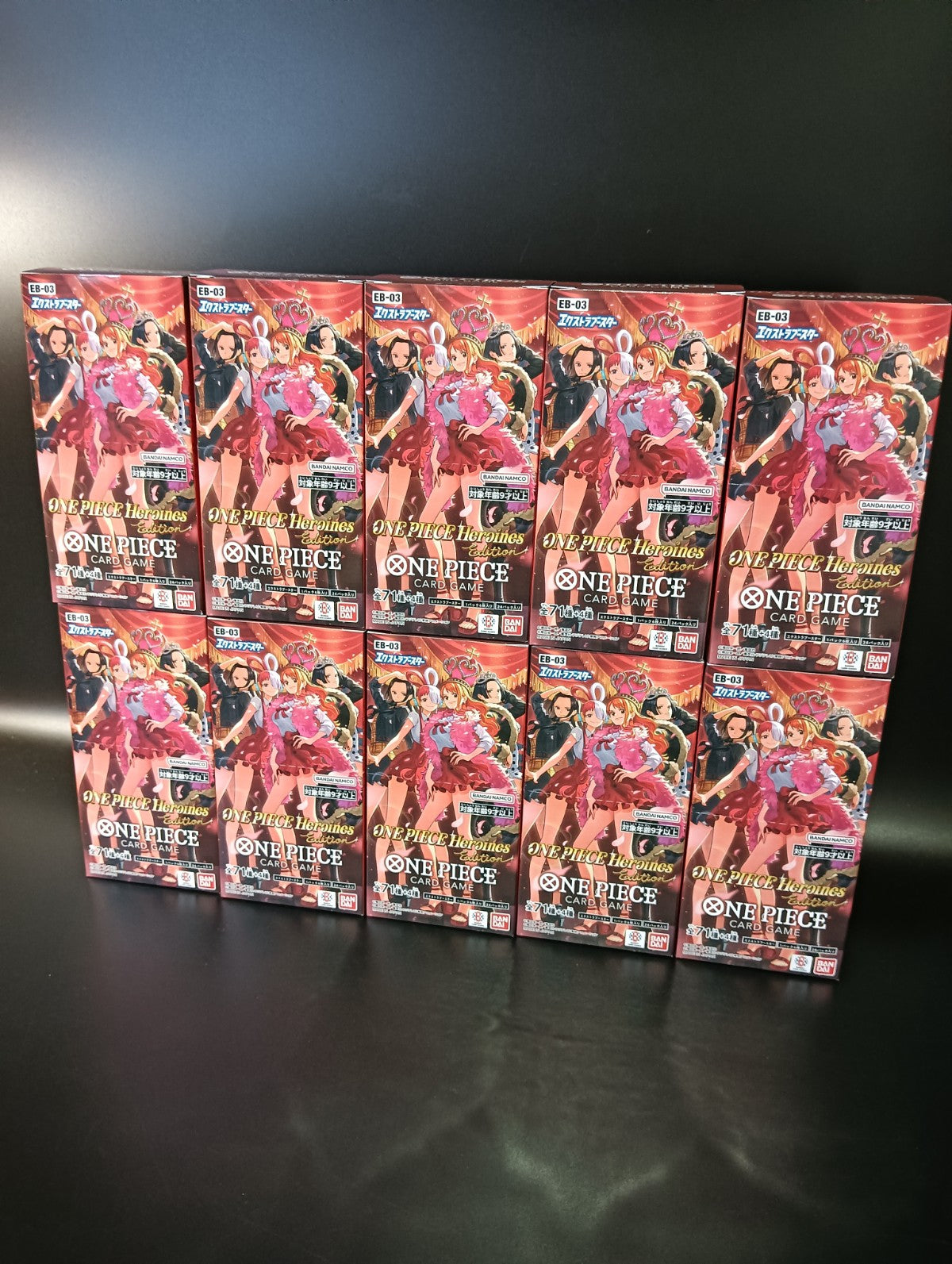 【EB-03】 Extra Booster Heroines Edition TCG BOX & CASE〔Factory Sealed〕