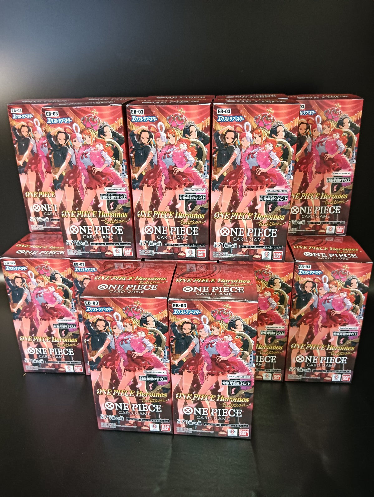 【EB-03】 Extra Booster Heroines Edition TCG BOX & CASE〔Factory Sealed〕