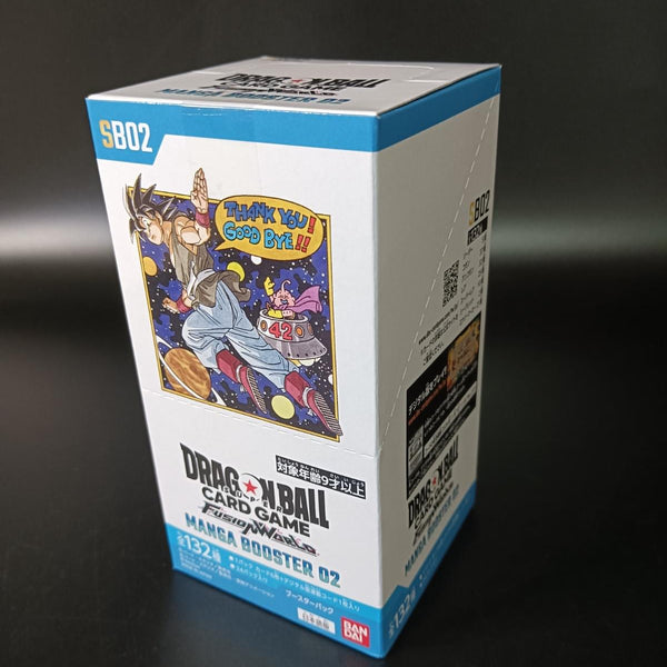 SB-02】MANGA BOOSTER 02 Booster TCG BOX & CASE〔Factory Sealed〕