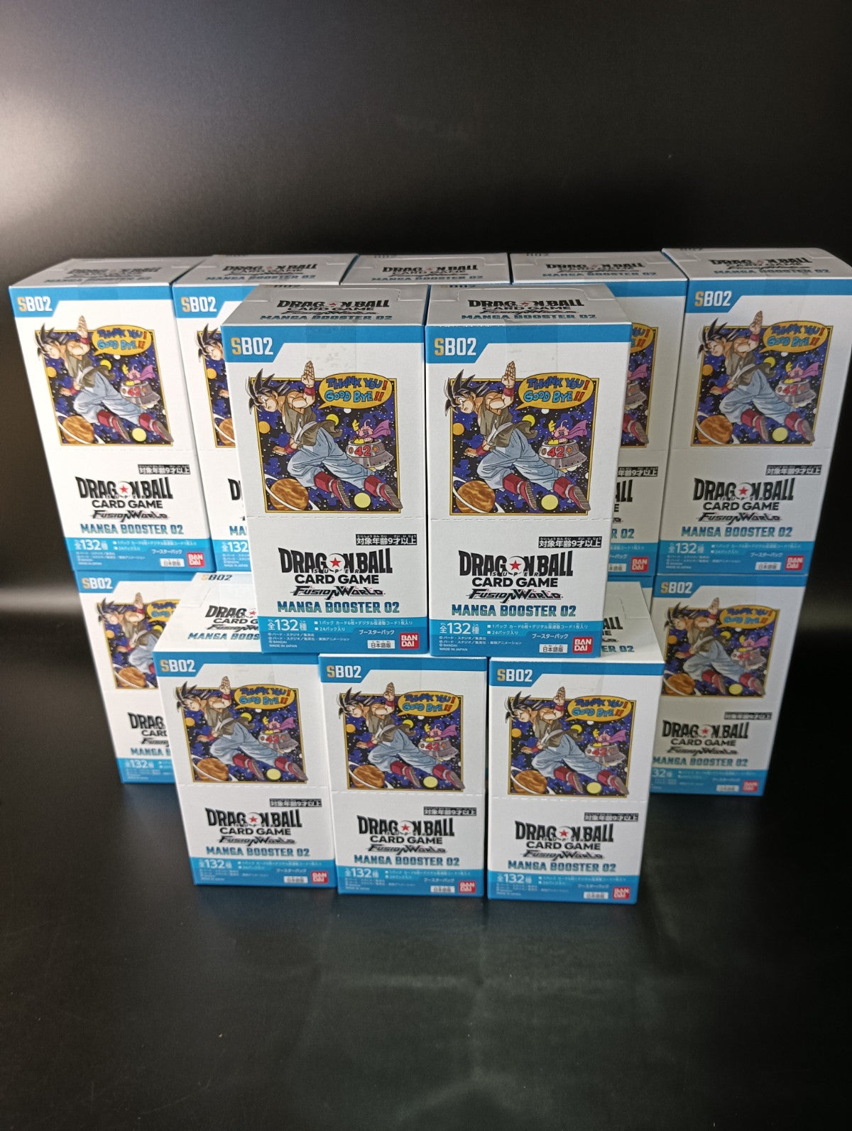 【SB-02】MANGA BOOSTER 02 Booster TCG BOX & CASE〔Factory Sealed〕