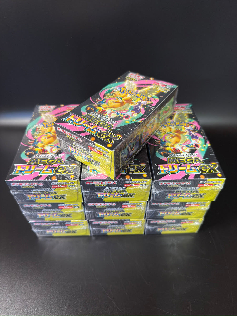 M2aMEGA Dream ex Booster TCG BOX & CASEFactory Sealed M2aMEGA Dream ex Booster TCG BOX & CASEFactory Sealed