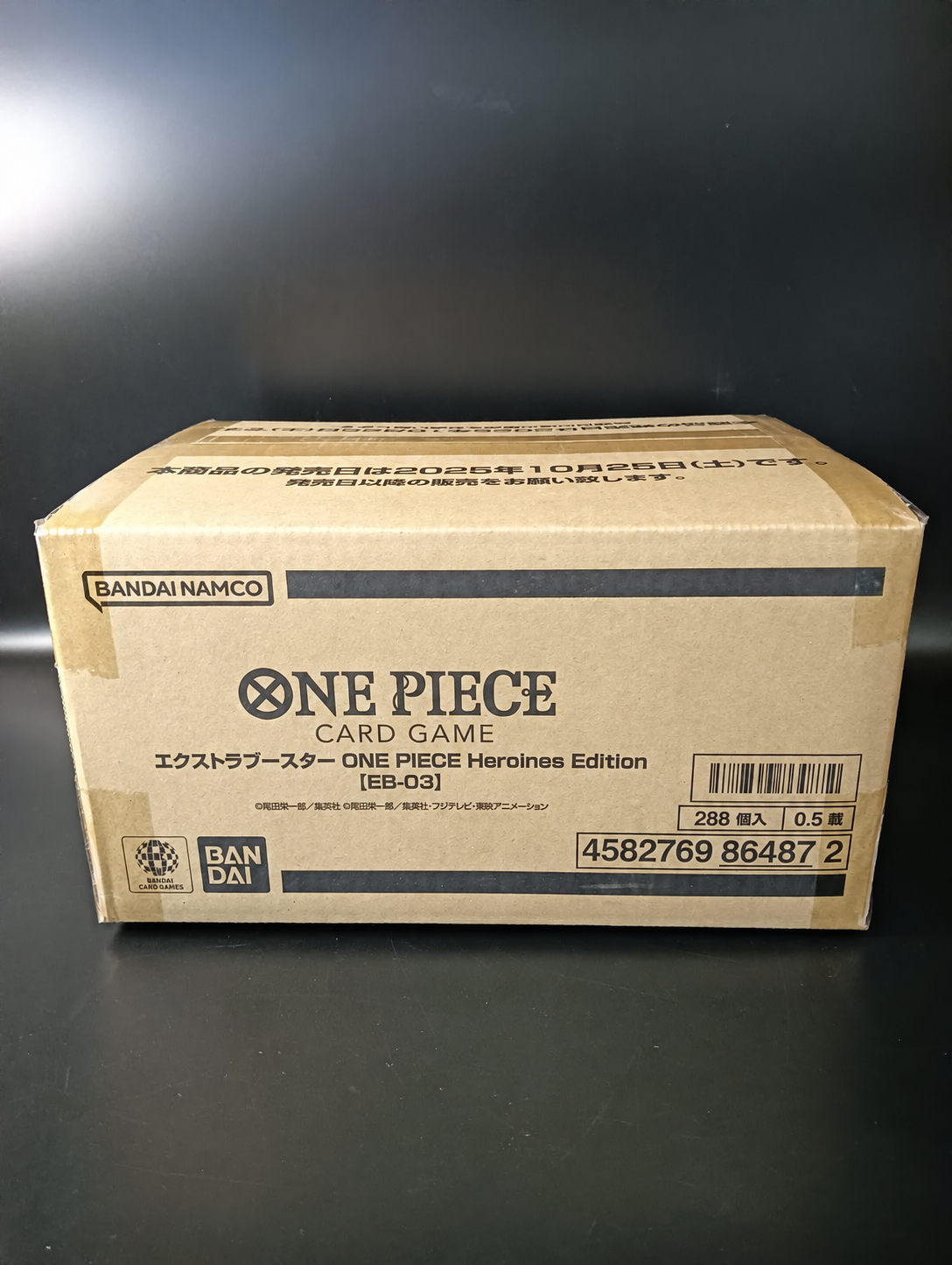 ONE PIECE EB-03 Extra Booster Heroines Edition factory sealed case