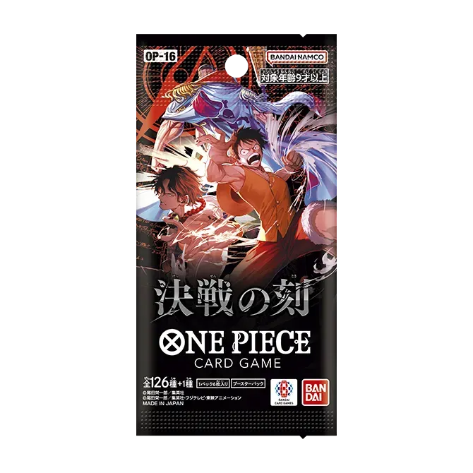 【OP-16】The Time Of Battle TCG BOX & CASE〔Factory Sealed〕