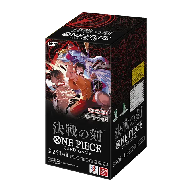 【OP-16】The Time Of Battle TCG BOX & CASE〔Factory Sealed〕