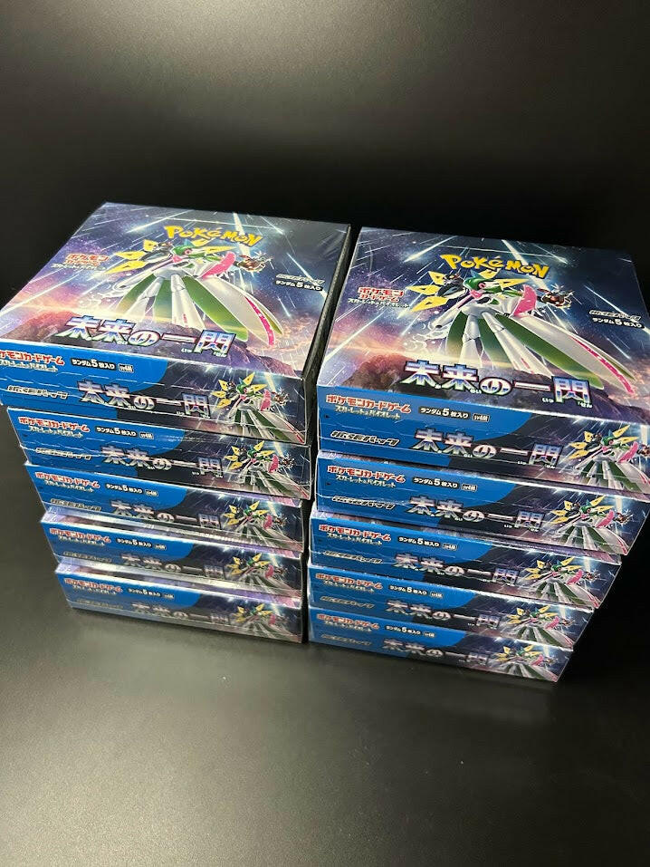 SV4MFuture Flash Booster TCG BOX & CASEFactory Sealed SV4MFuture Flash Booster TCG BOX & CASEFactory Sealed