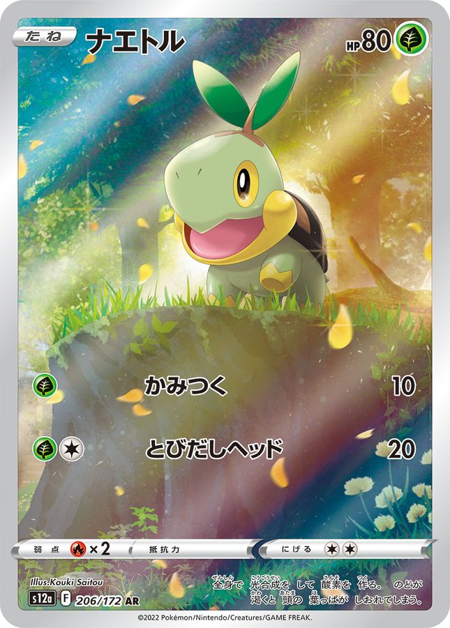 〔Condition: A-〕[S12a] Turtwig 206/172〈AR〉
