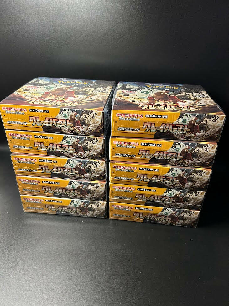 clayburst booster box SV2D】Clay Burst Booster TCG BOX & CASE〔Factory sealed〕
