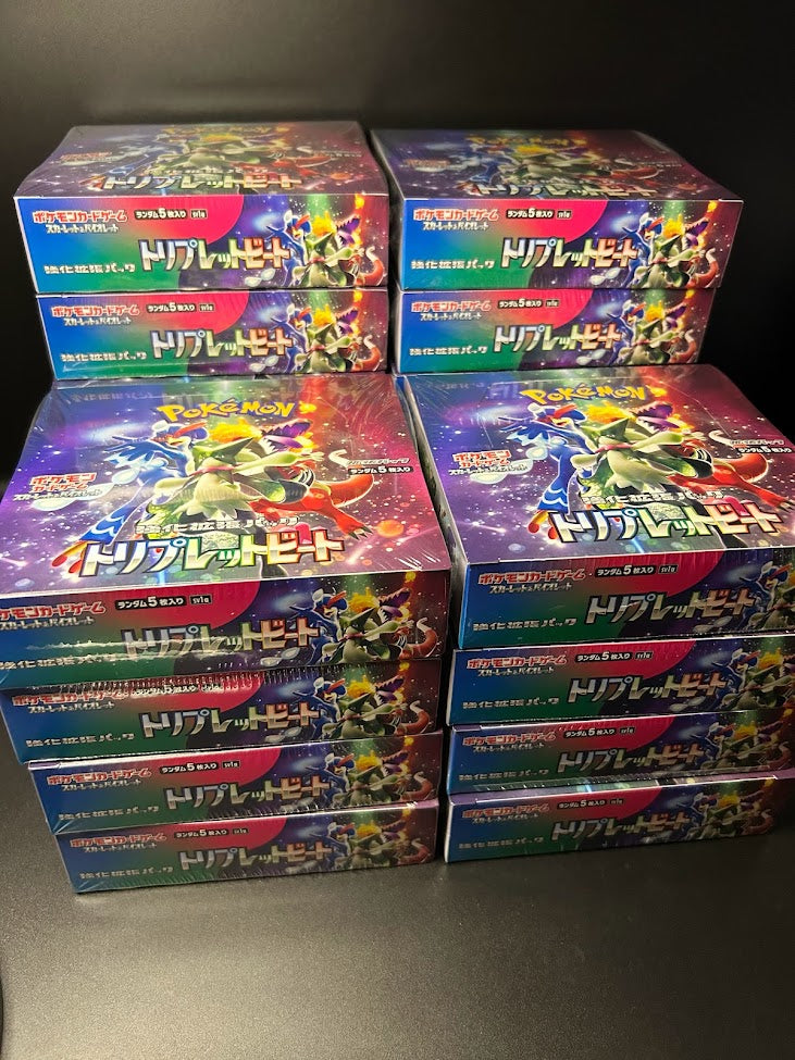 【SV1a】Triplet Beat Booster BOX & CASE〔Factory Sealed〕