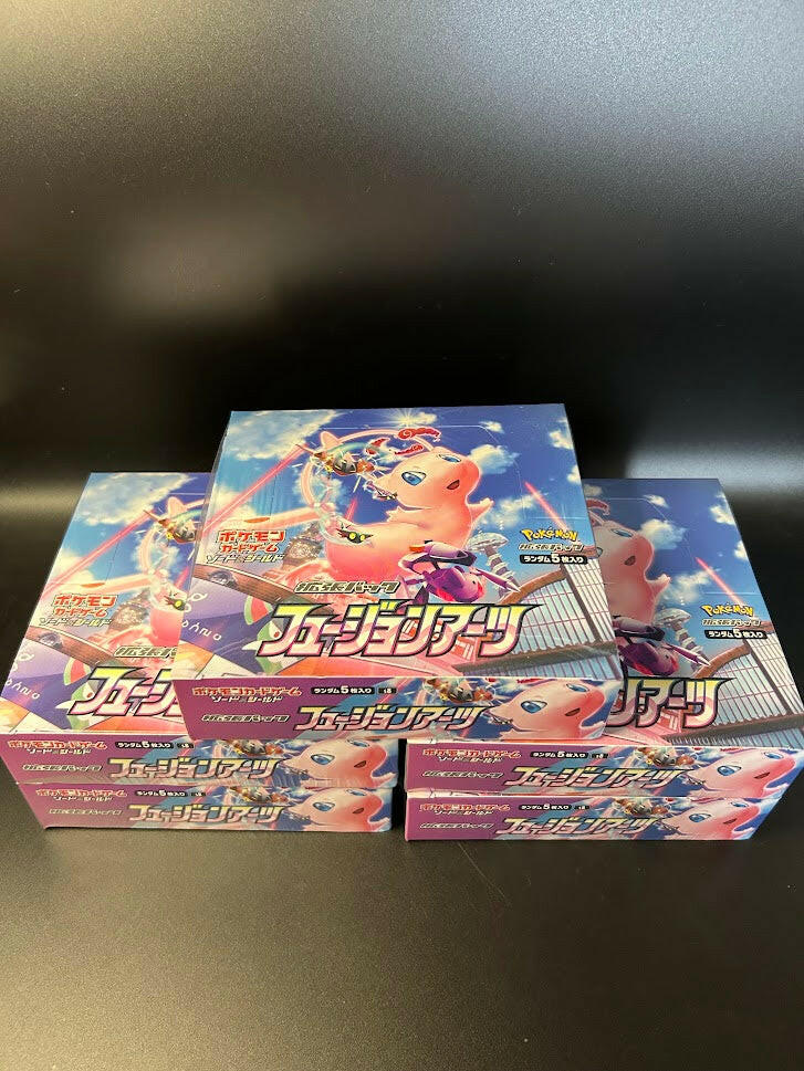 japanese fusion arts booster box S8】Fusion Arts Booster TCG BOX〔Factory Sealed〕